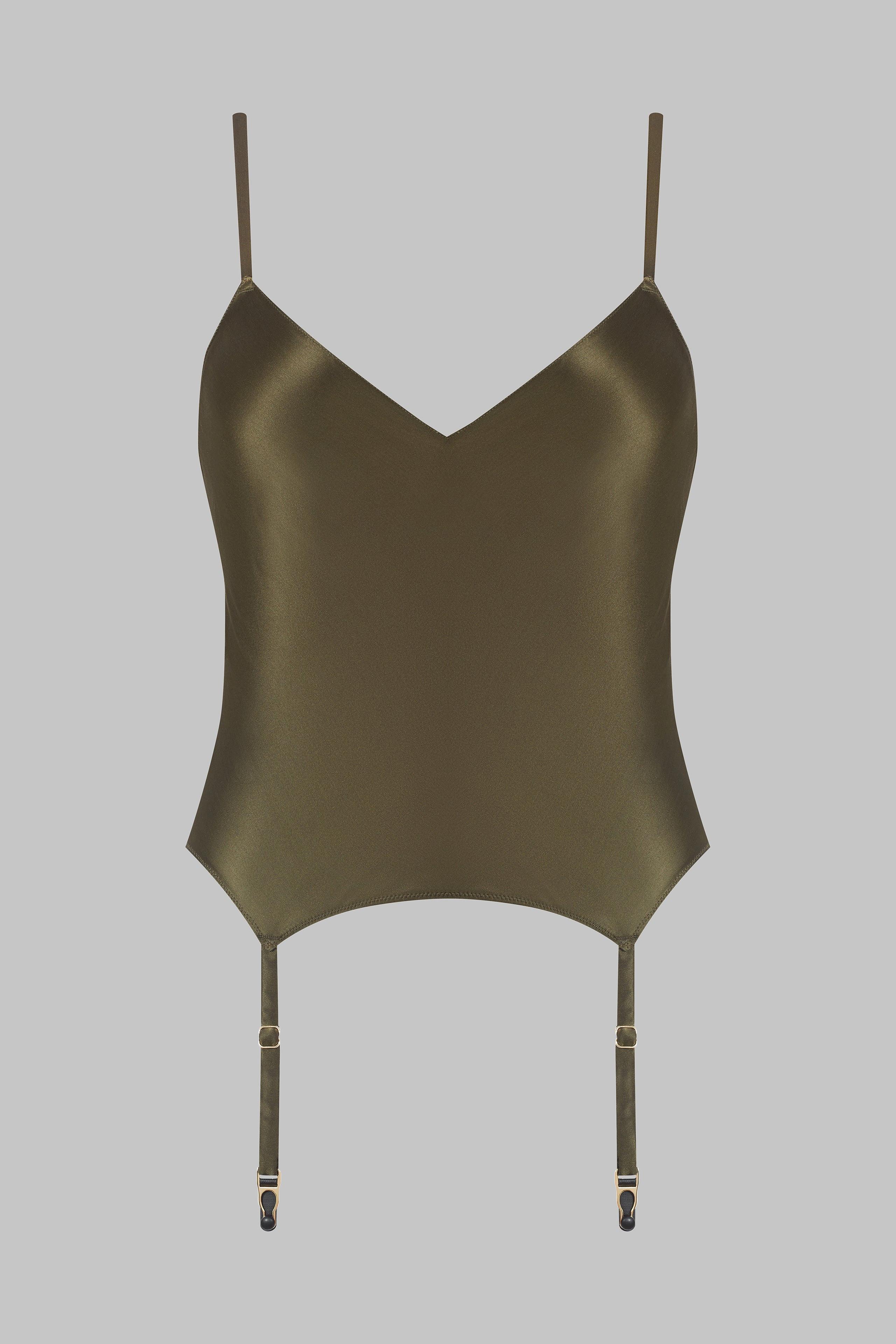 MAISON CLOSE  Tanktop mit Strumpfhaltern - Rendez-Vous 