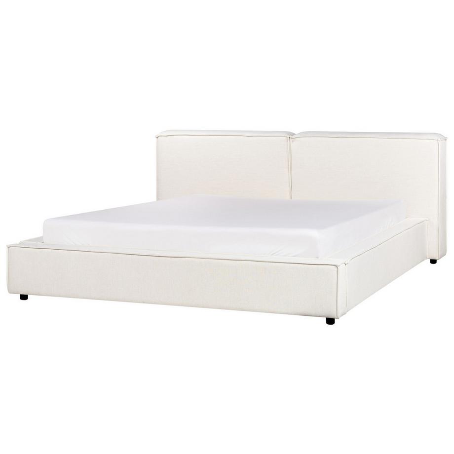 Lit avec sommier en Tissu Minimaliste LINARDS