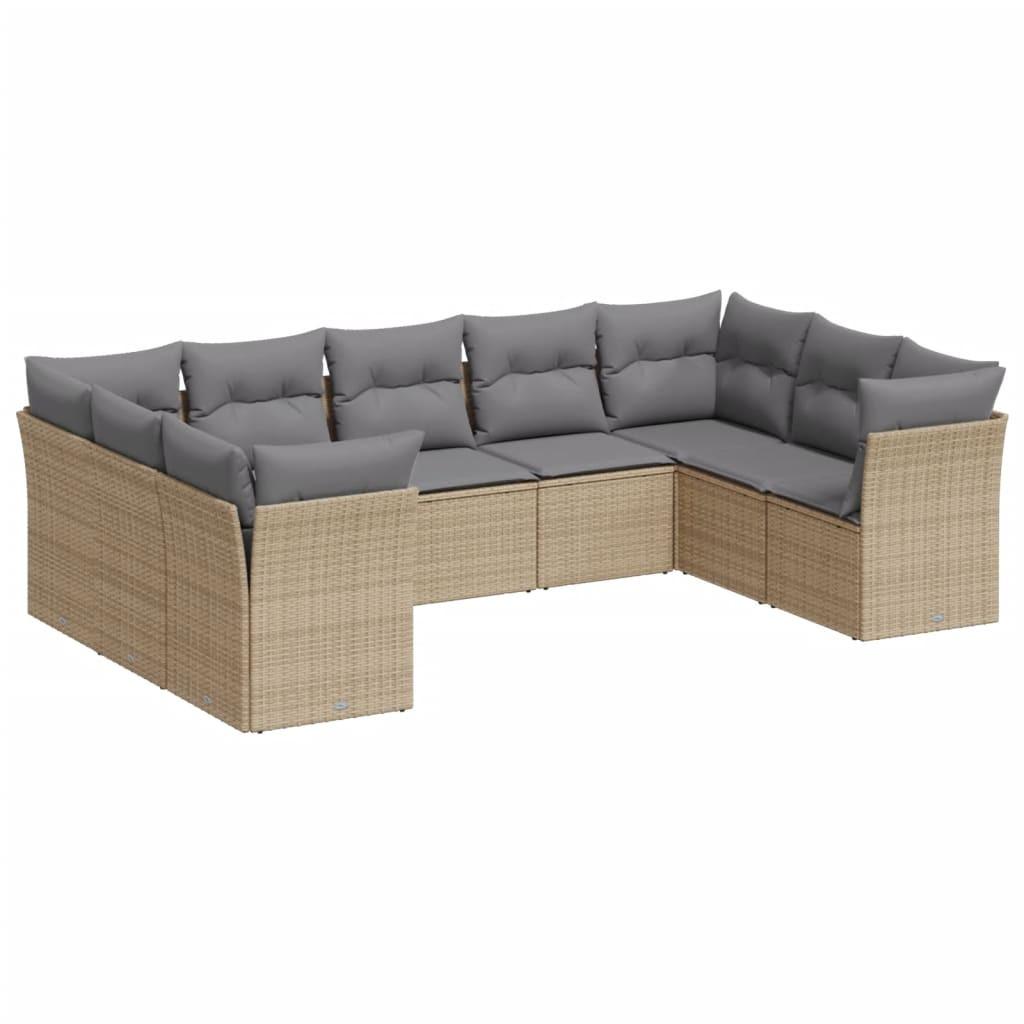 VidaXL Garten sofagarnitur poly-rattan  