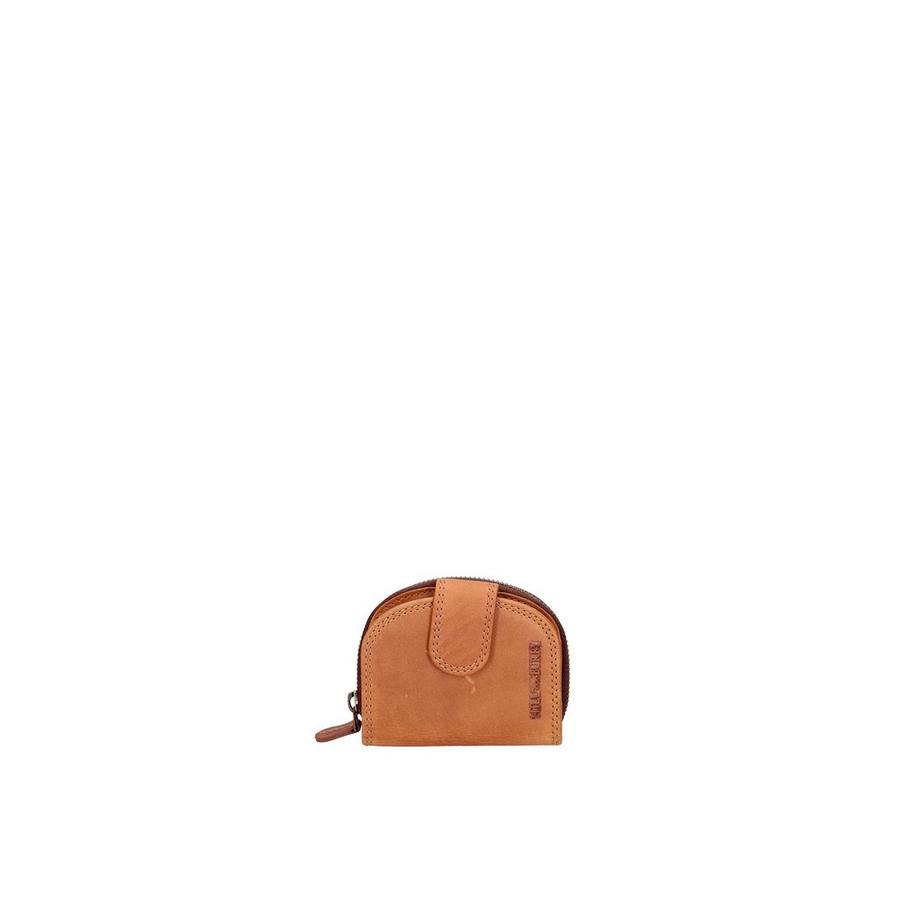 Hill Burry Portafoglio compatto con chiusura a zip  