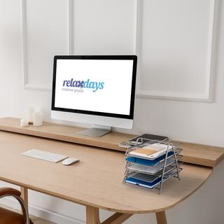 B2X Scomparto portadocumenti in metallo con 5 scomparti  