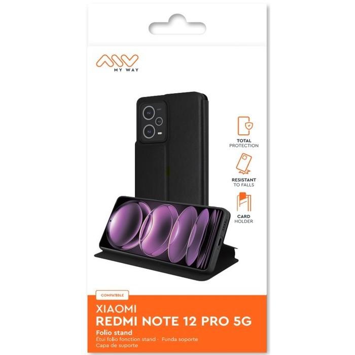 MYWAY  Custodia per Redmi Note 12 Pro 5G stand 