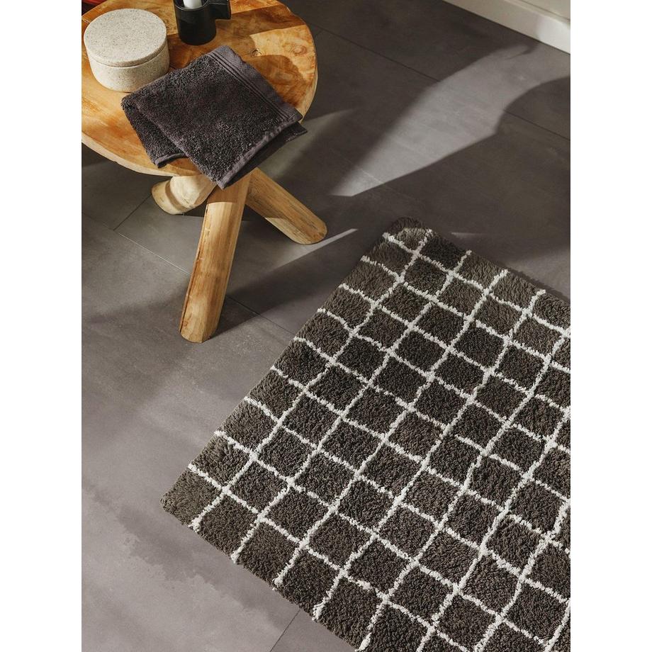 Benuta Badematte Wavu Grau  