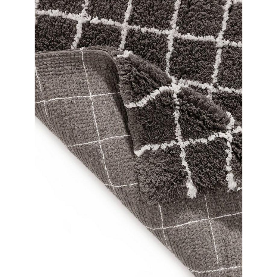 Benuta Badematte Wavu Grau  