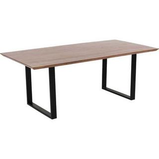 KARE Design Tisch Symphony Walnut Schwarz 180x90cm  