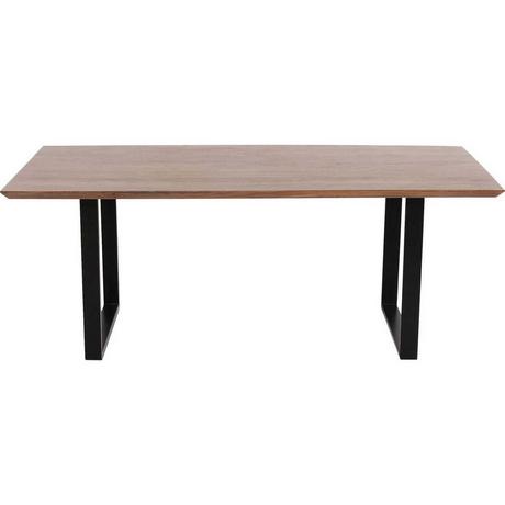 KARE Design Tisch Symphony Walnut Schwarz 180x90cm  