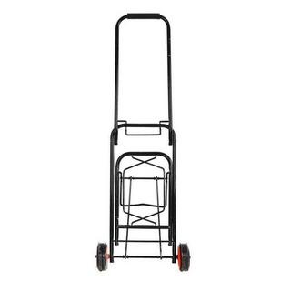 Northio  Chariot de transport - pliable - noir 