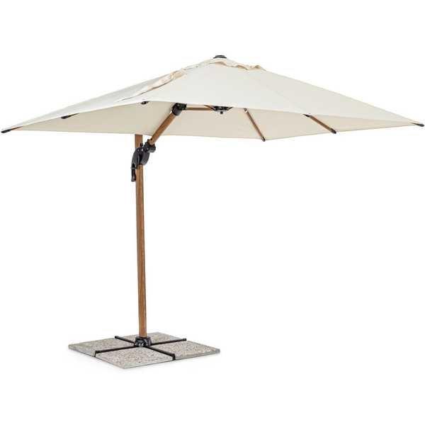 Image of mutoni Ampelschirm Orion 200x300 beige - ONE SIZE