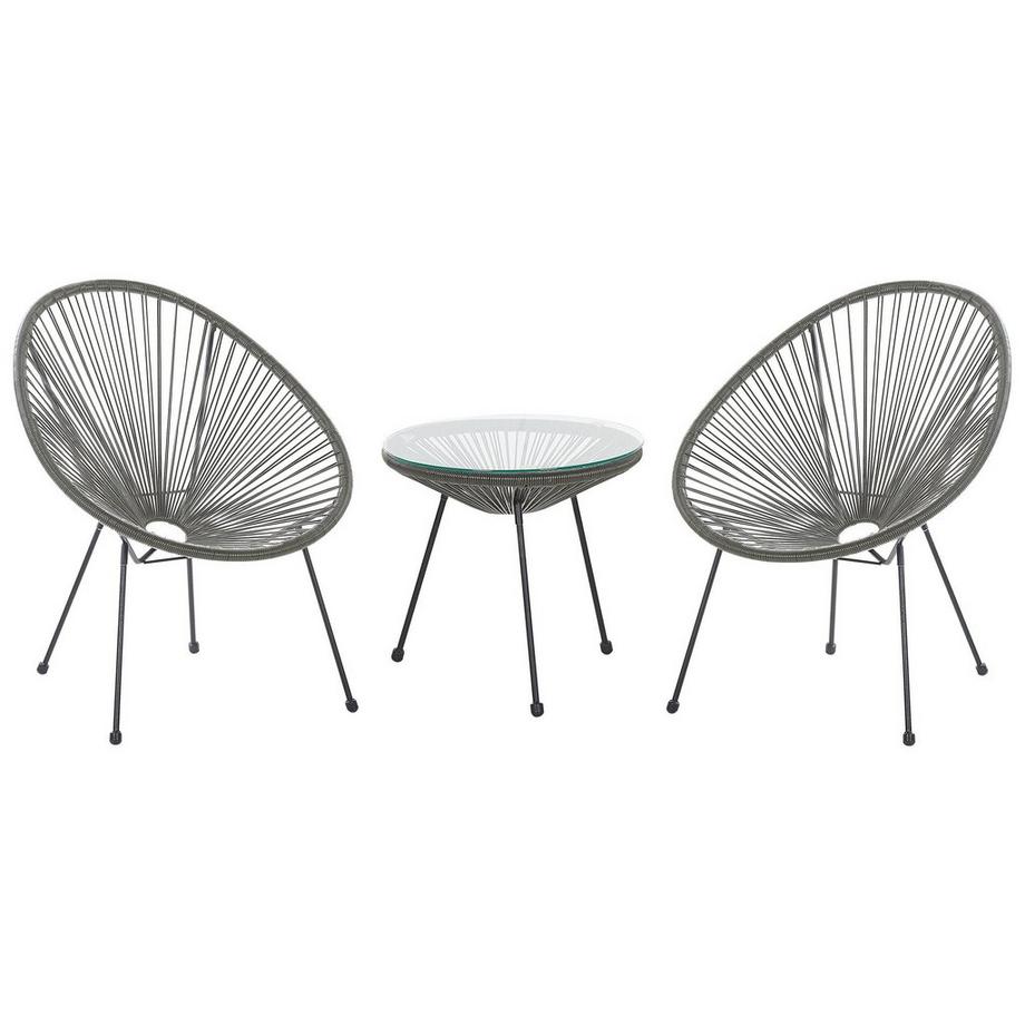 Ensemble bistrot en Polyrotin  ACAPULCO II