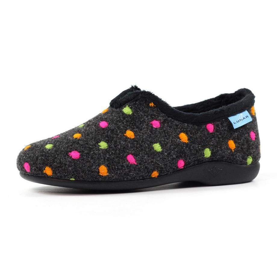 Lunar Chaussons Studio à pois  