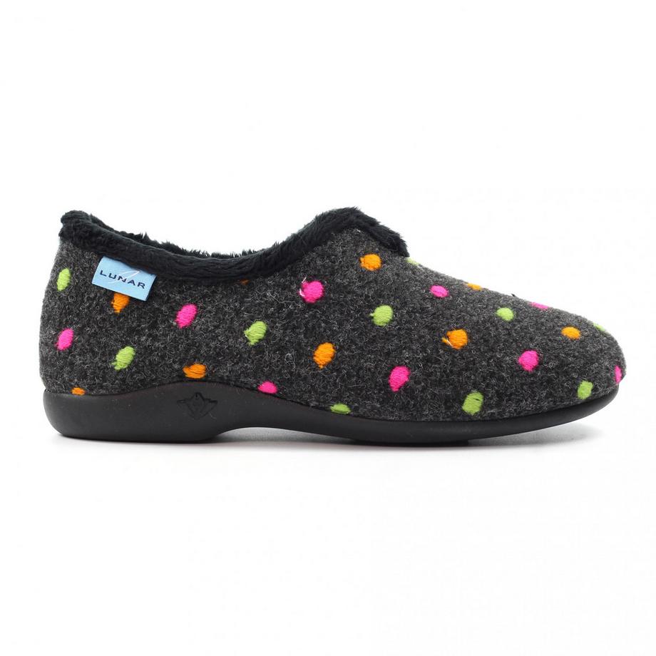 Lunar Chaussons Studio à pois  