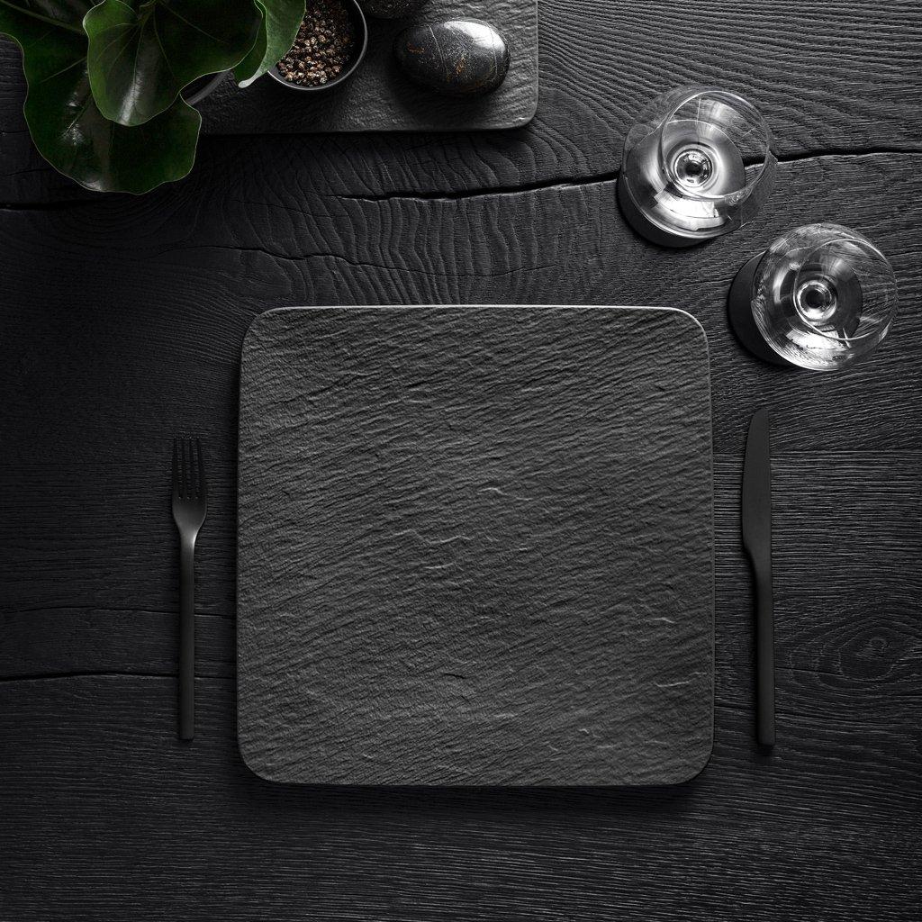 Villeroy & Boch Piatto di portata/gourmet quadrato Manufacture Rock  