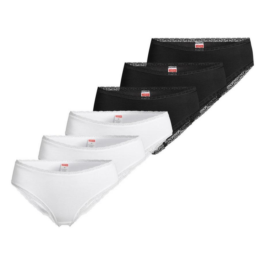 Modal lot de 6  - culottes taille basse