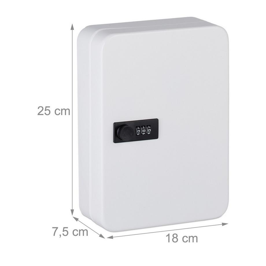 Northix Armoire à clés avec serrure à code  