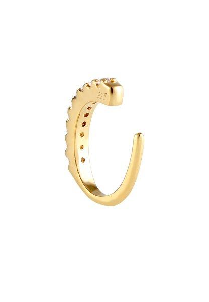 Elli  Ohrringe Single Earcuff Zirkonia 