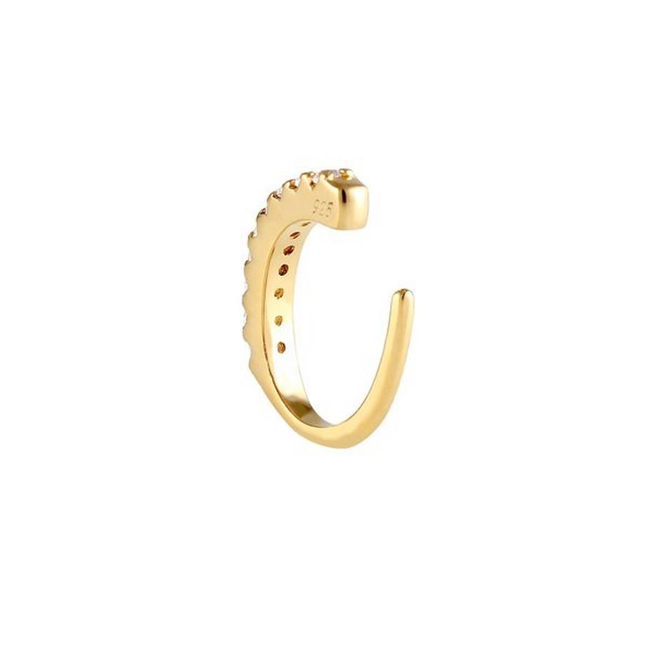 Elli  Ohrringe Single Earcuff Zirkonia 