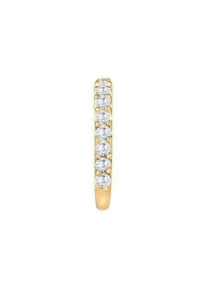 Elli  Ohrringe Single Earcuff Zirkonia 