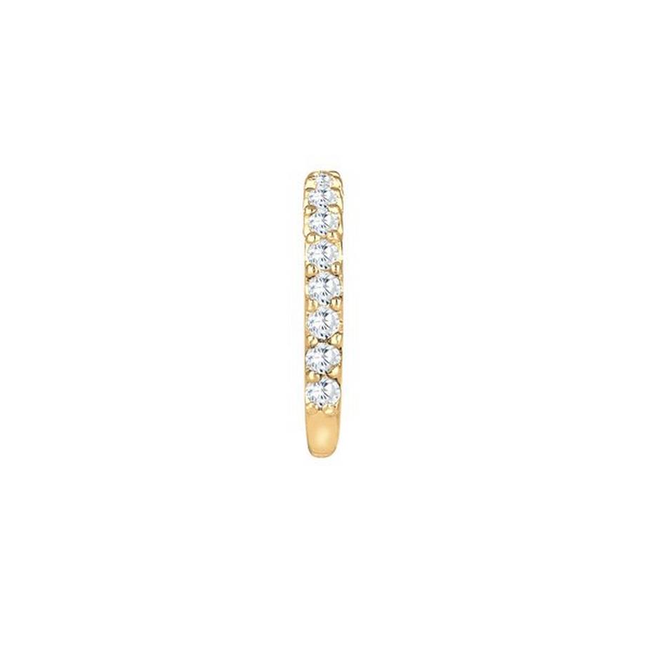 Elli  Ohrringe Single Earcuff Zirkonia 