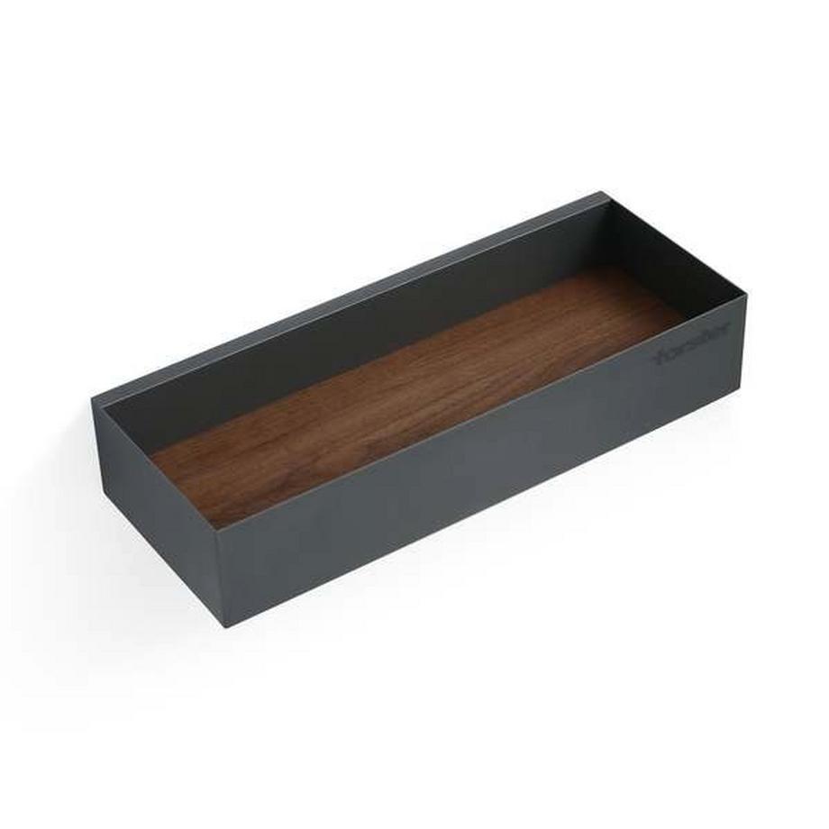 Forster Home Magnetische Regal Box Walnuss  