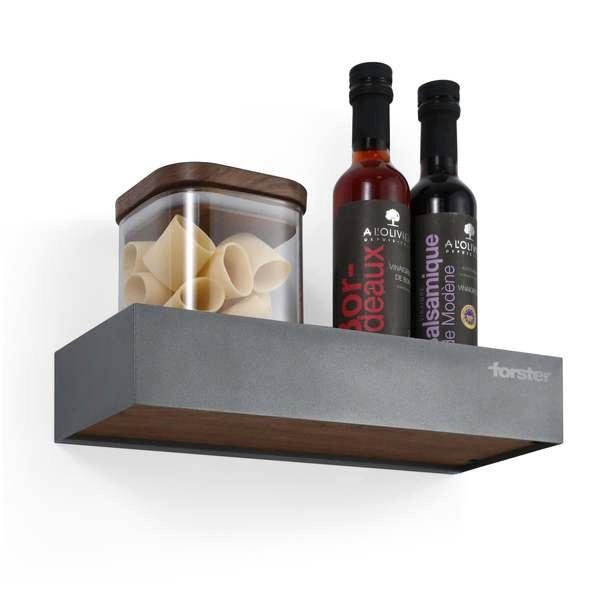 Forster Home Magnetische Regal Box Walnuss  