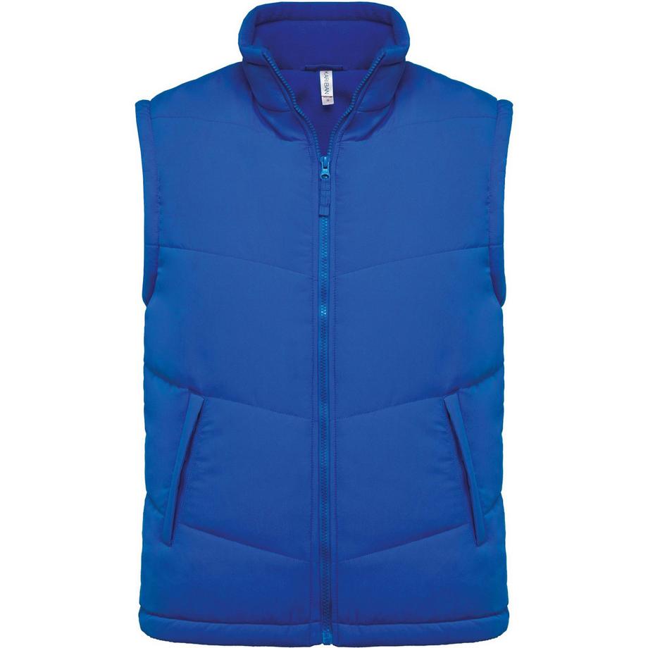 Kariban Ärmellose wattierte Gilet mit Fleecefutter  