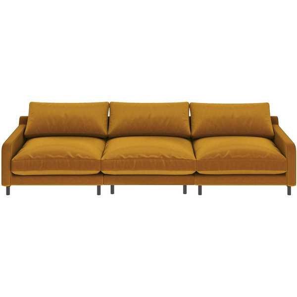 KARE Design Sofa Discovery 3-Sitzer Amber  