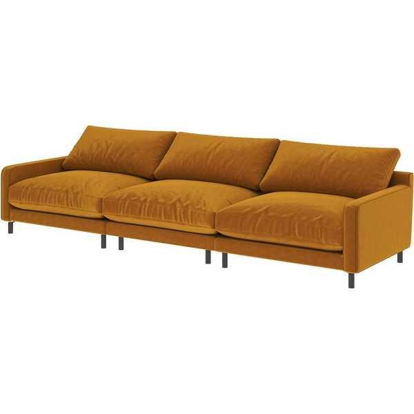 KARE Design Sofa Discovery 3-Sitzer Amber  