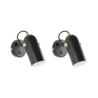 Beliani Set mit 2 Lampen aus Metall Modern TYRIA  