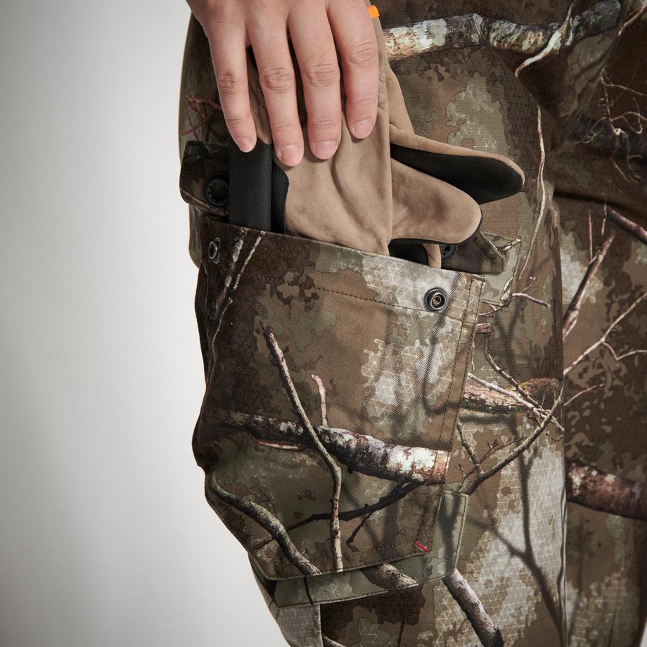 SOLOGNAC  Pantaloni antipioggia donna caldi impermeabili caccia 