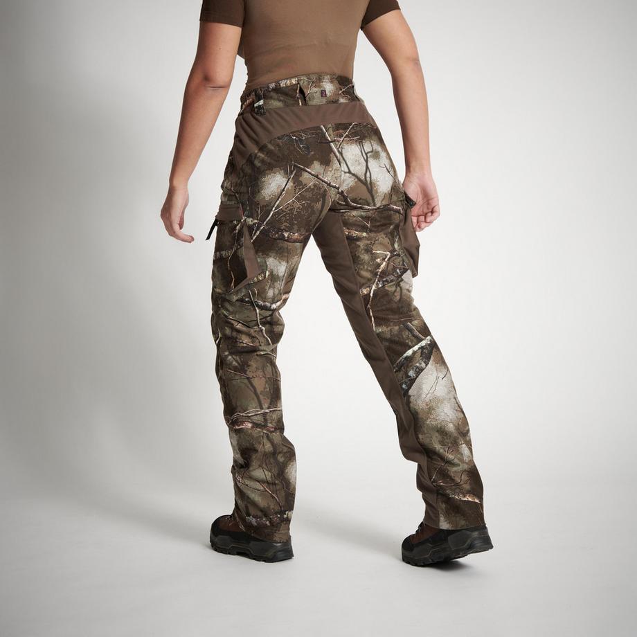 SOLOGNAC  Pantaloni antipioggia donna caldi impermeabili caccia 