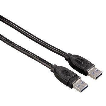 hama  1.8m USB 3.0 câble USB 1,8 m Noir 