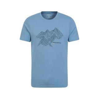 Mountain Warehouse T-Shirt mit Bergaufdruck  
