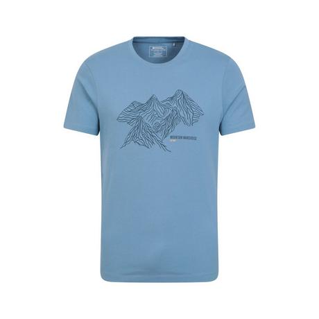 Mountain Warehouse T-Shirt mit Bergaufdruck  