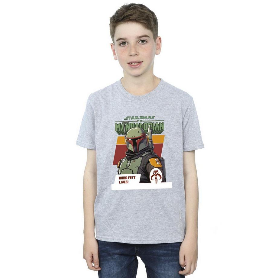 STAR WARS  Tshirt THE MANDALORIAN LIVES 
