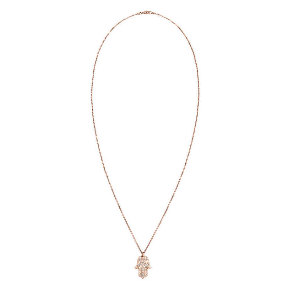 Elli  Collier Main D'hamsa Avec Cristaux 
