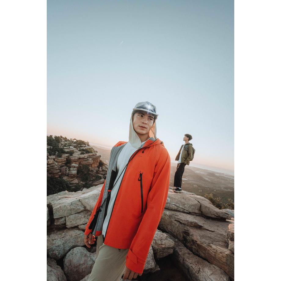 QUECHUA Veste de randonnée imperméable en polyester  