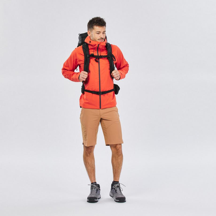QUECHUA Veste de randonnée imperméable en polyester  
