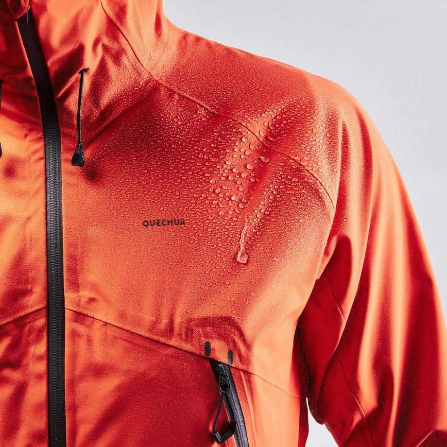 QUECHUA Veste de randonnée imperméable en polyester  