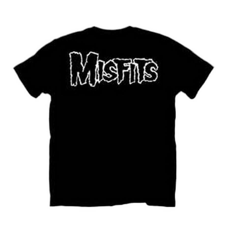 Misfits T-Shirt Imprimé Crâne  