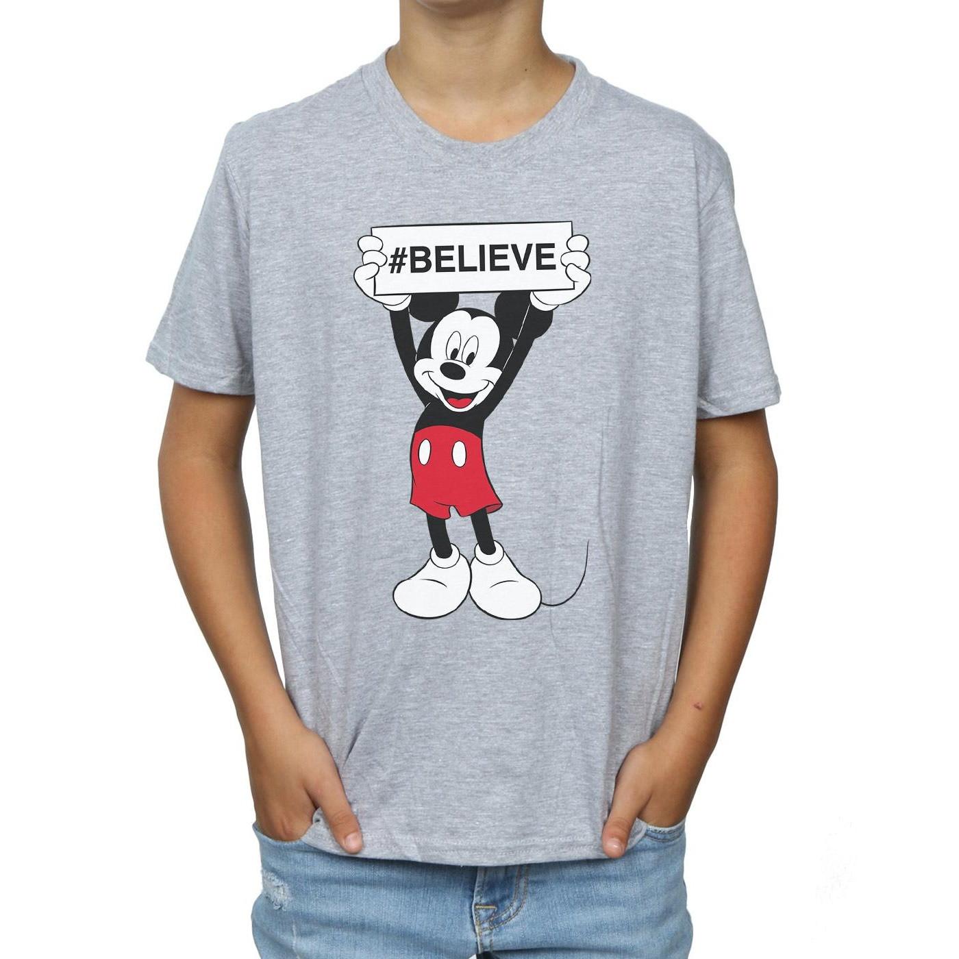Disney  Tshirt MICKEY MOUSE BELIEVE 