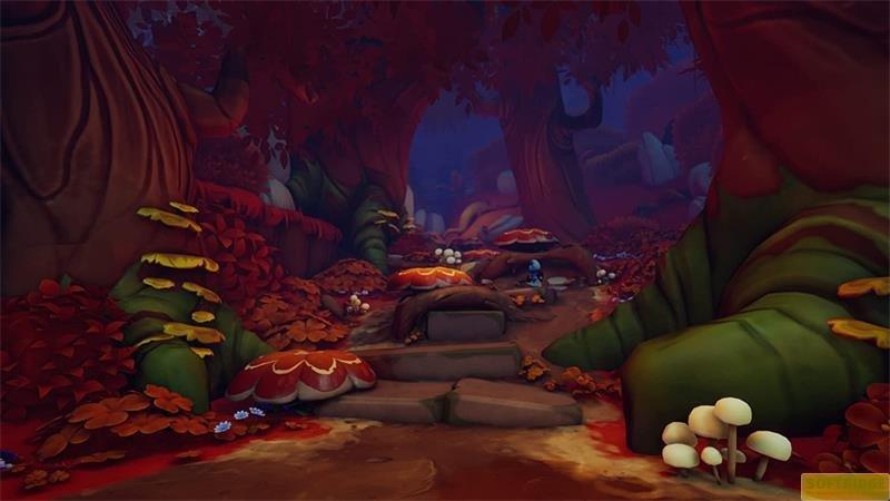 MICROIDS  Die Schlümpfe 2: Der Gefangene des grünen Steins 