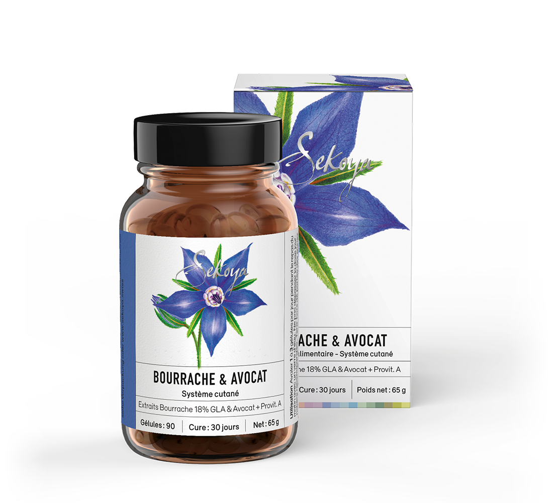Sekoya Swiss  Borretsch & Avocado | Trockene Haut & Ekzeme 