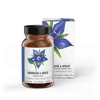 Sekoya Swiss  Borretsch & Avocado | Trockene Haut & Ekzeme 