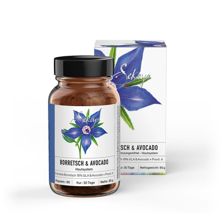 Sekoya Swiss  Borretsch & Avocado | Trockene Haut & Ekzeme 