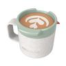 Fisher Price  Rasselnder Beissringer Kaffee Latte 