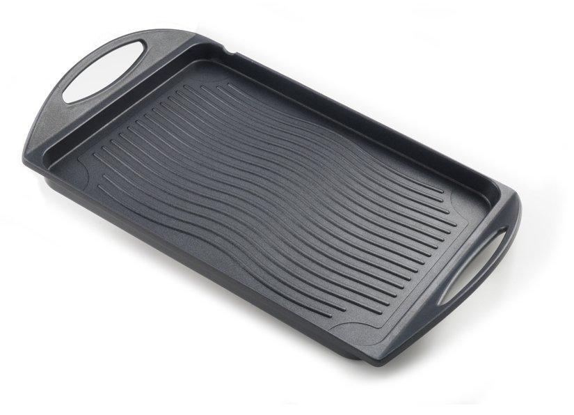 Eva- Kochen und Haushalt  Eva - Grillplatte Aluguss antihaft Induktion 42x27 cm 