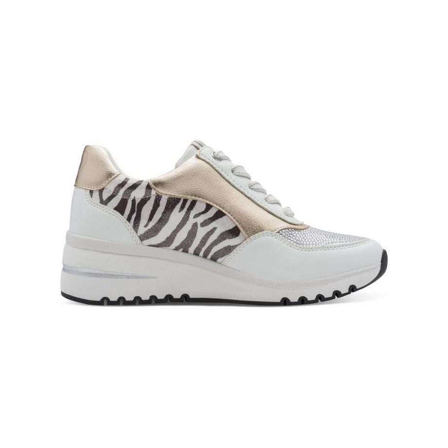 Marco Tozzi Sneaker con Cerniera Laterale e Soletta Estraibile  