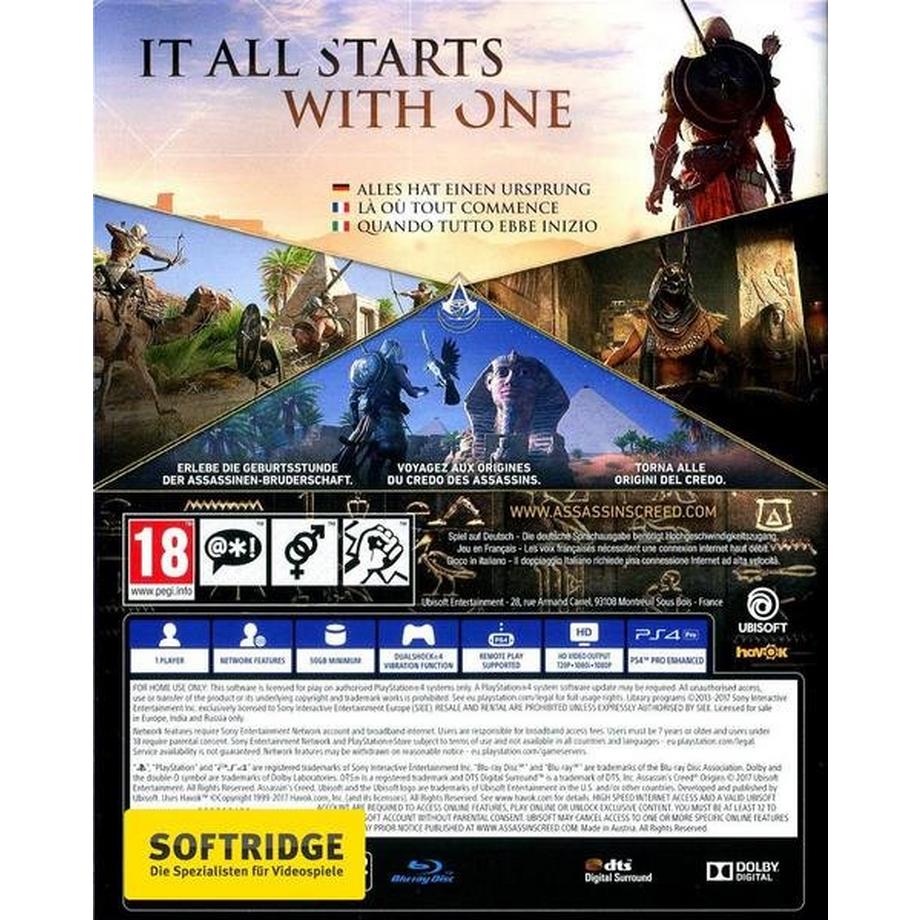 UBISOFT  Assassin's Creed: Origins -E- 