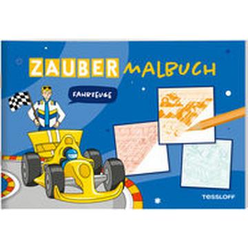 Zaubermalbuch. Fahrzeuge