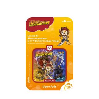 Tigermedia  tigercard - Leo und die Abenteuermaschine - Folge 7,8,9: Die Schnitzeljagd-Trilogie 
